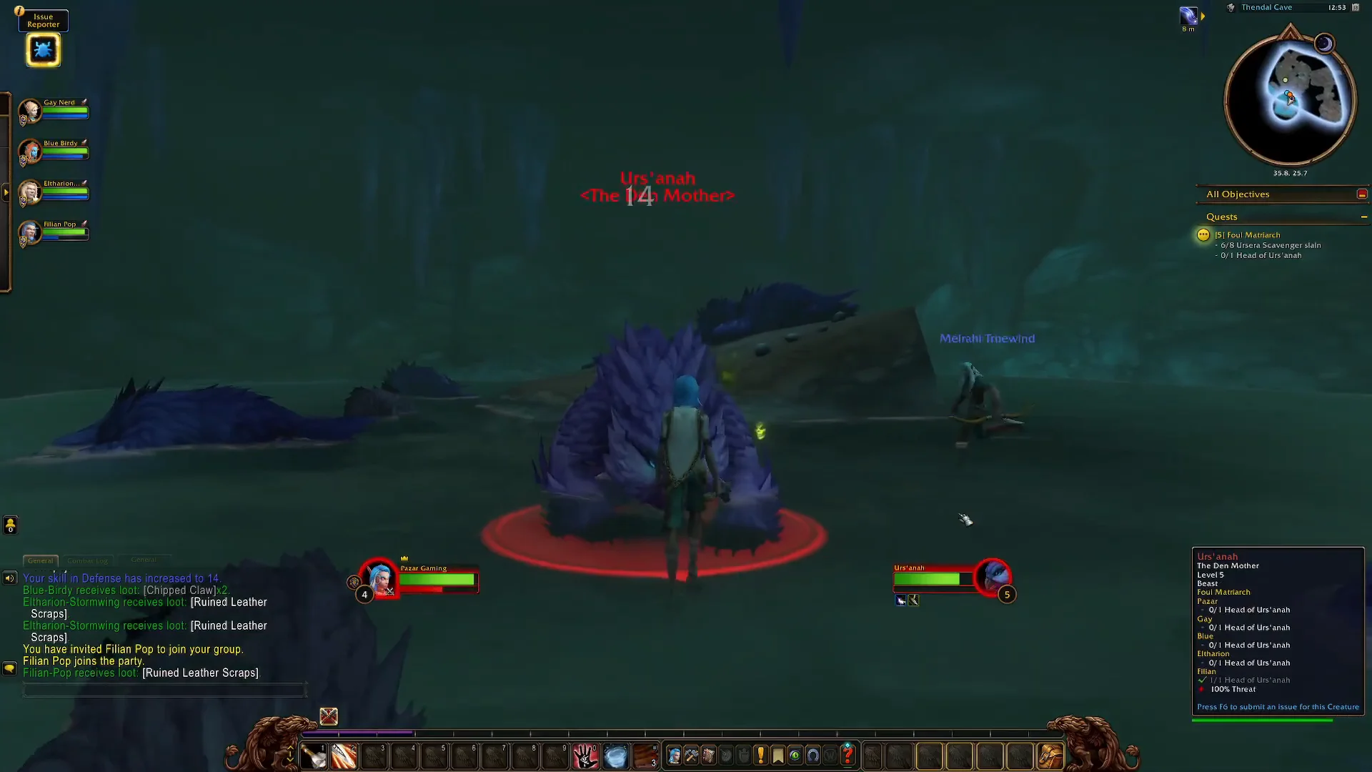 Heading to the Matriarch's Lair