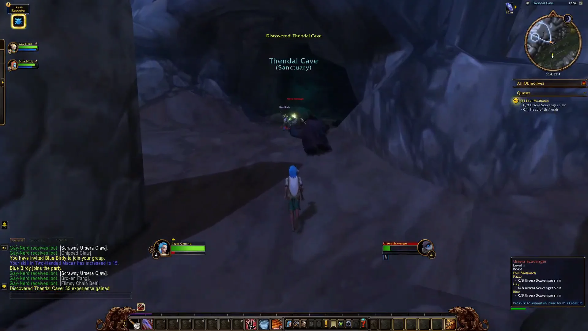 Entering Thendal Cave
