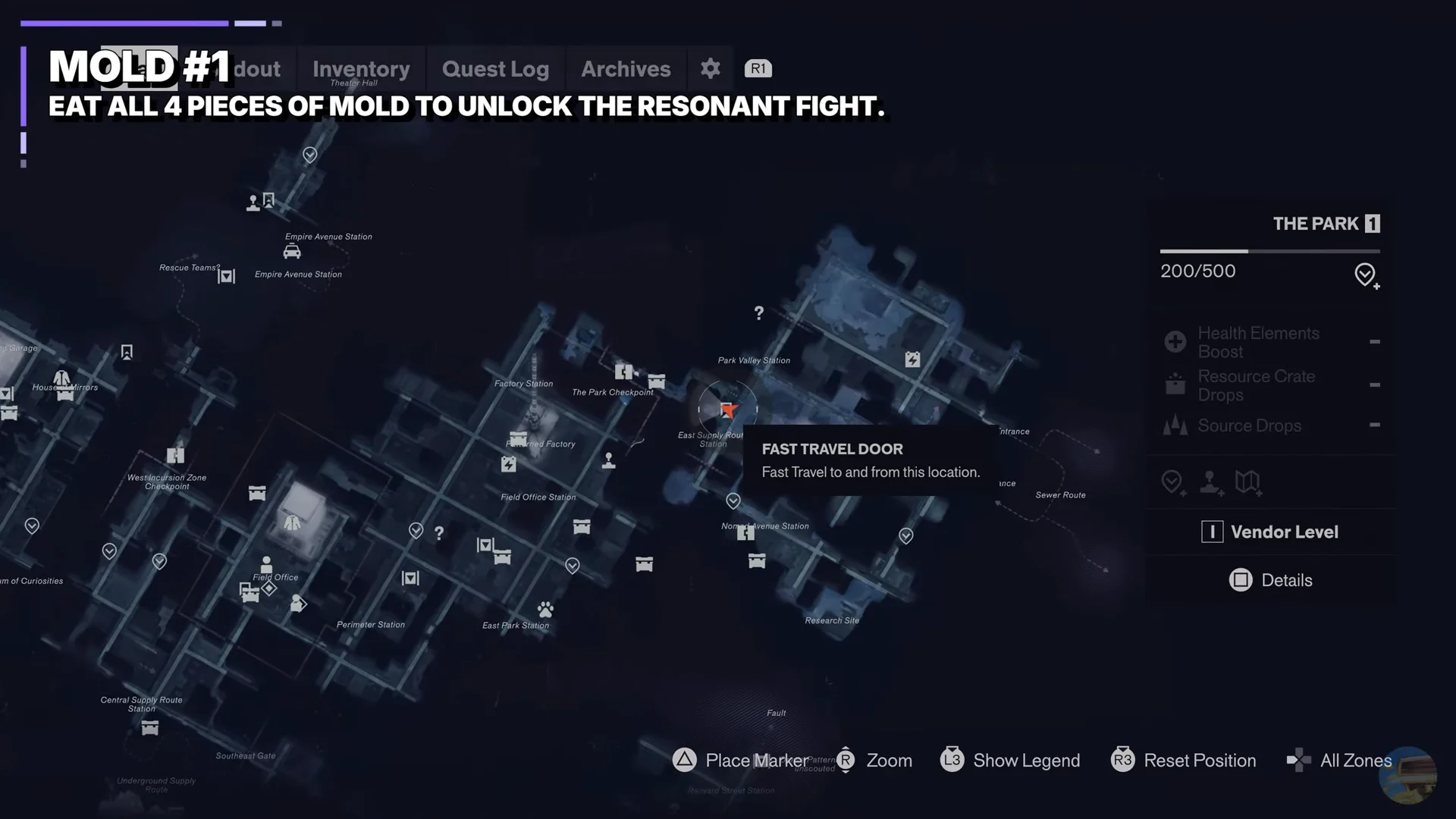 Map Location: Mold #1