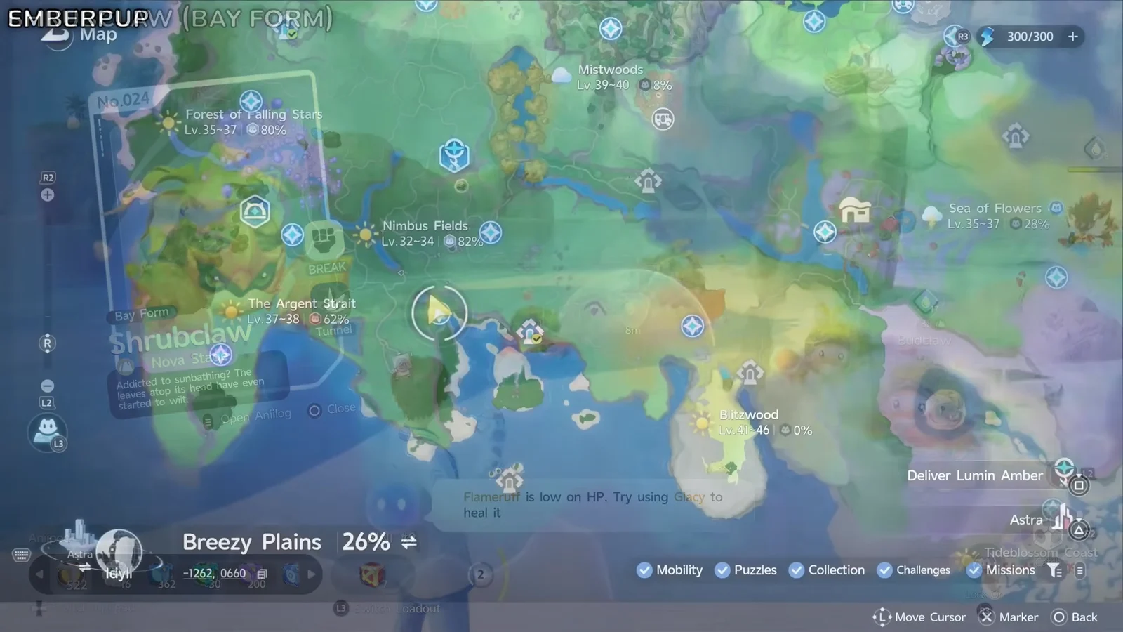 Emberpup Location
