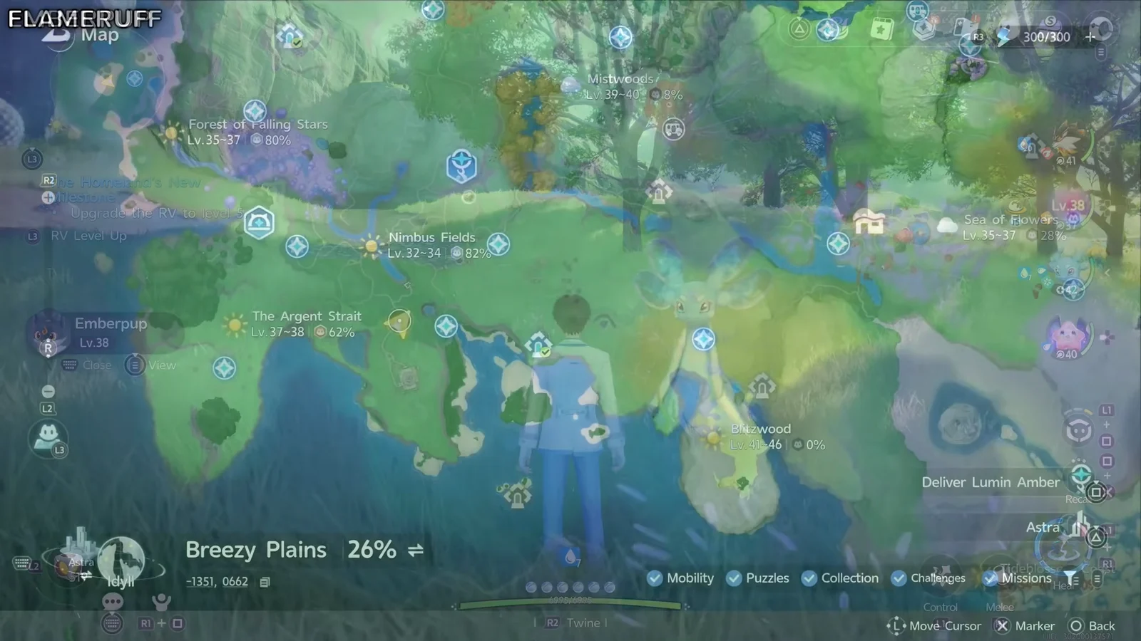 Flameruff Location