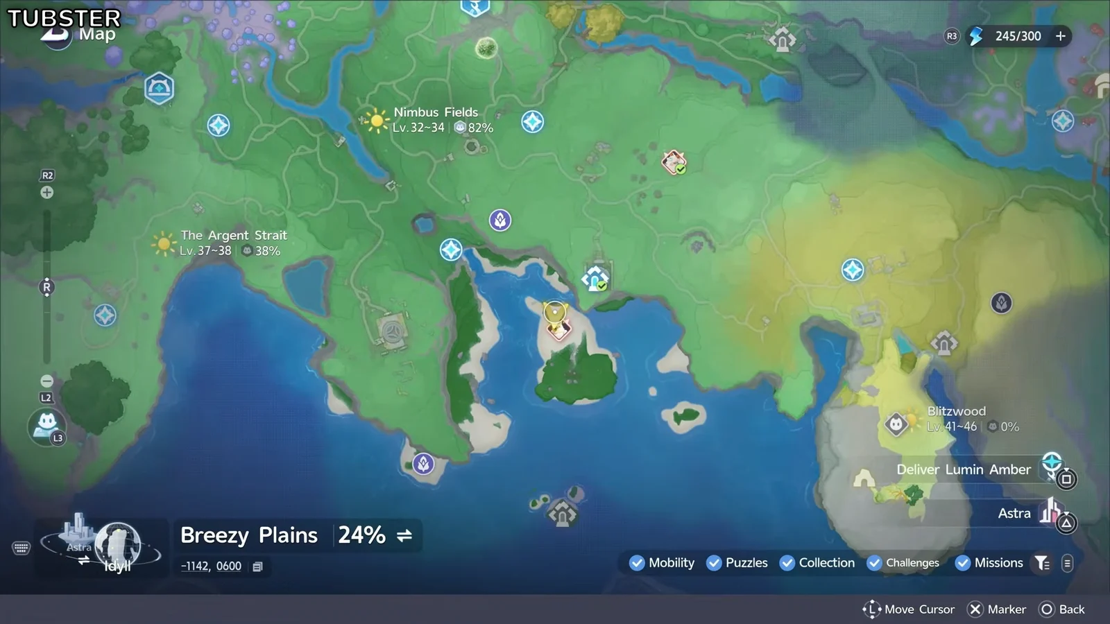 Tubster Location
