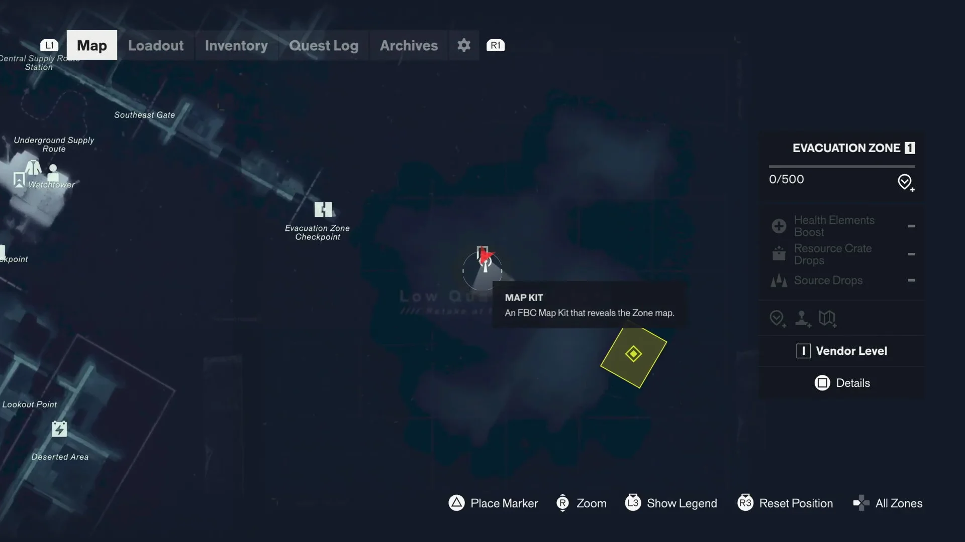 Map Kit location on map