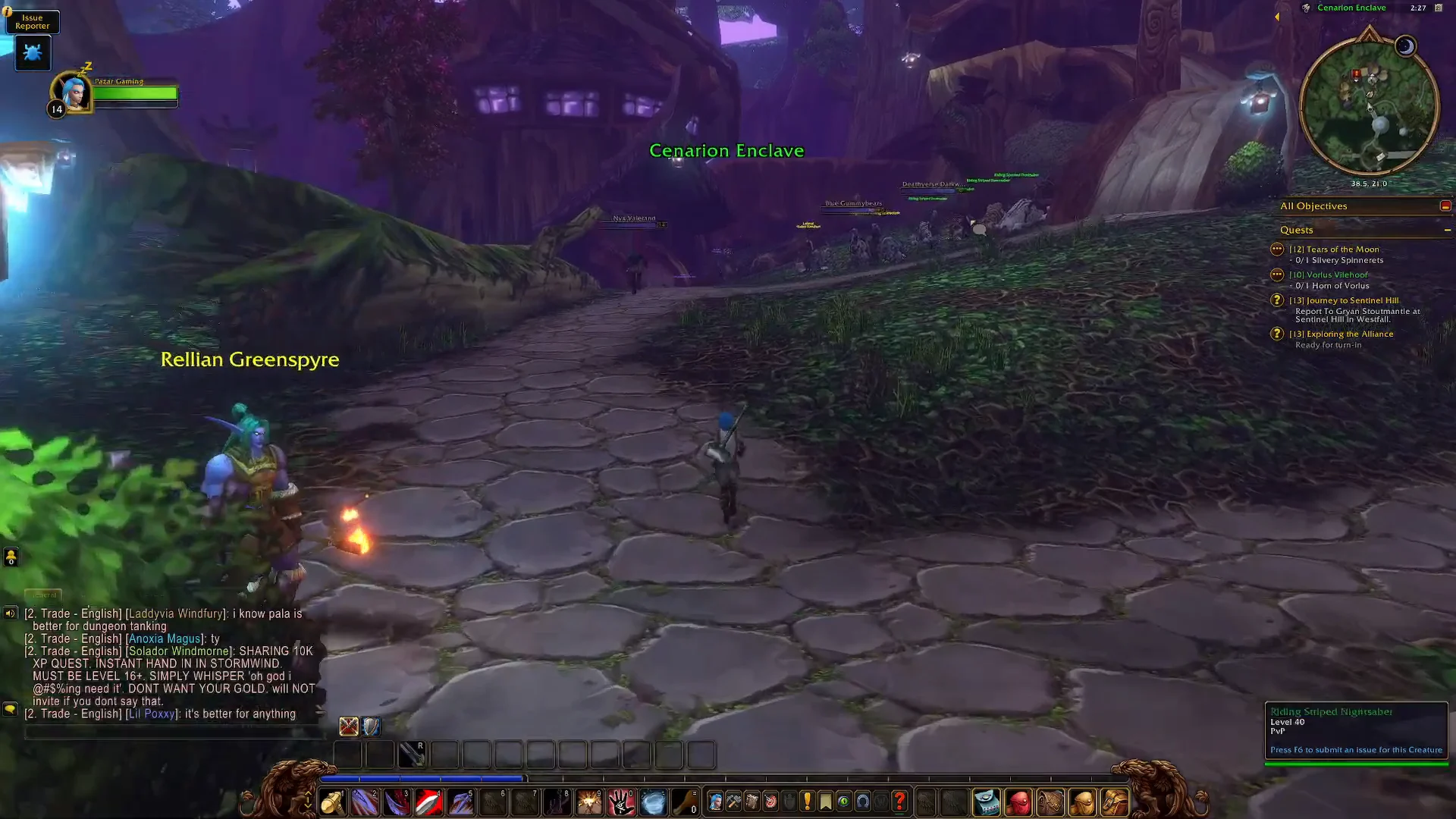 Navigating Map and Starting Path
