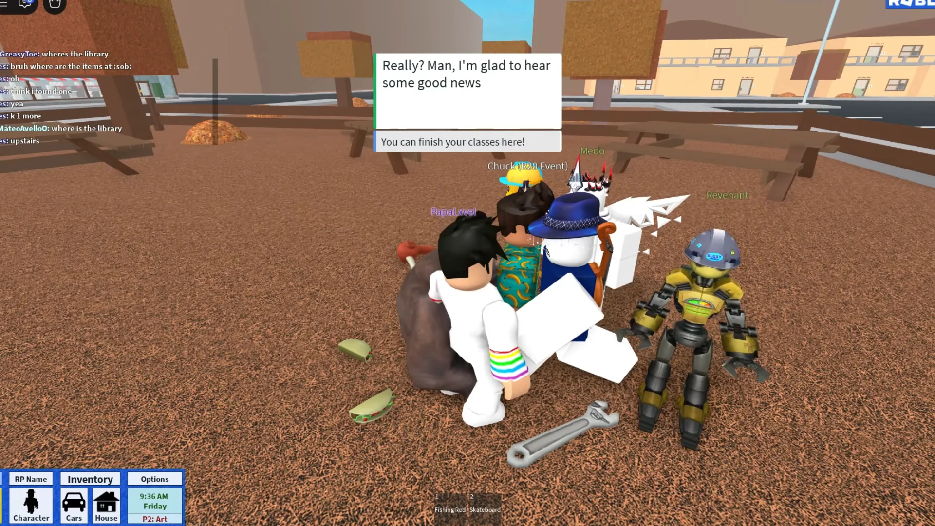 Delivering Requirements to Chuck