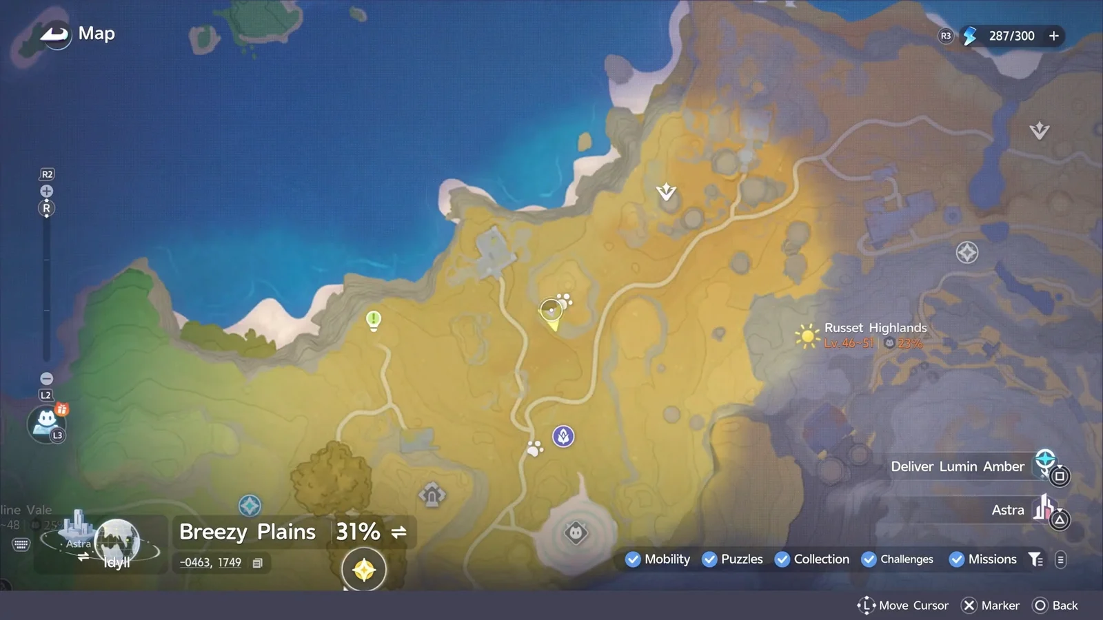 Map view