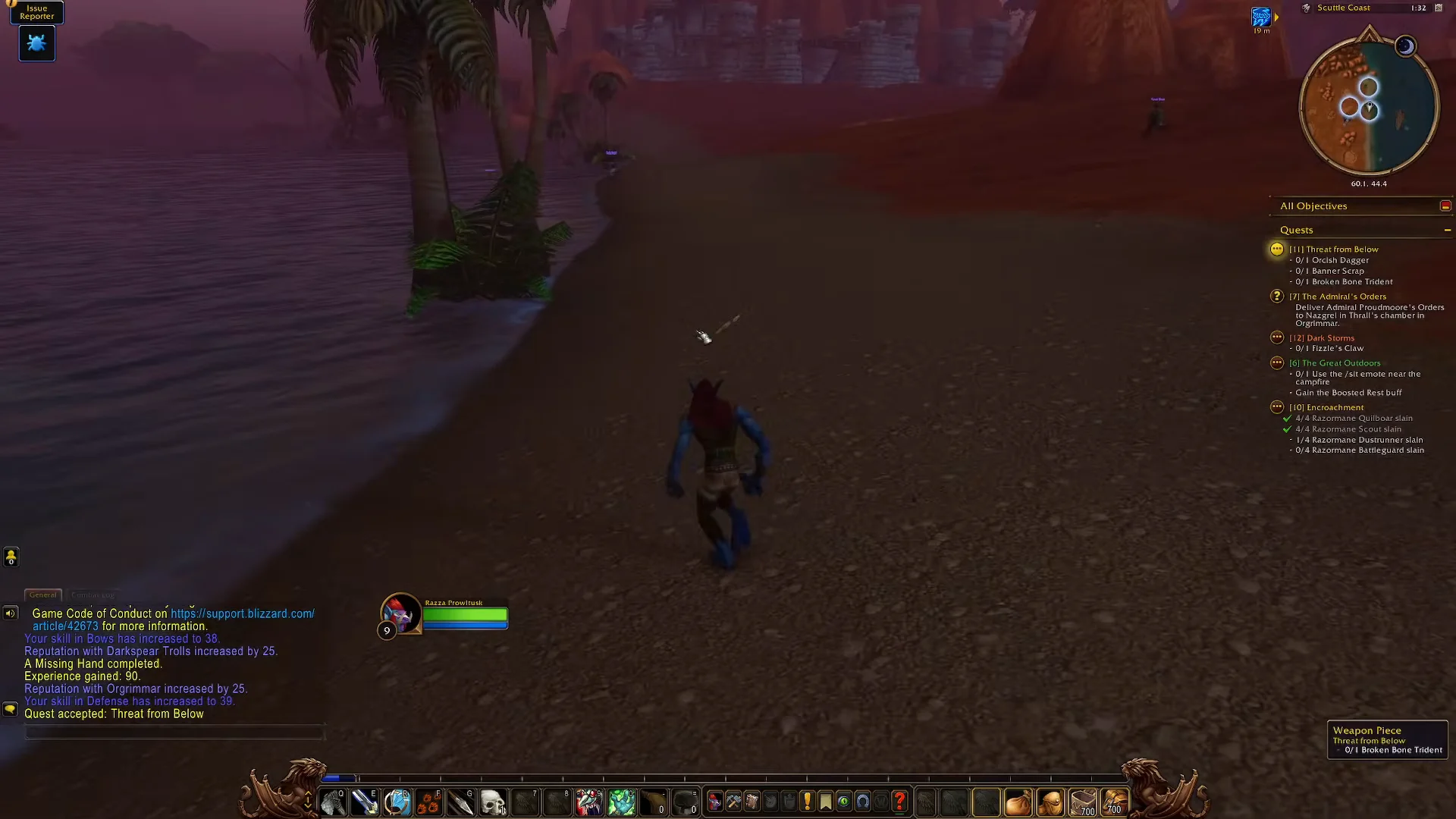 Collecting Broken Bone Trident