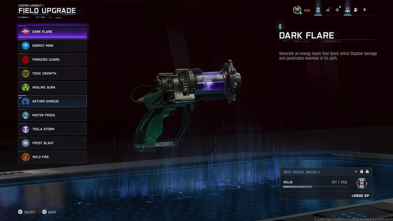 Recommended Loadout