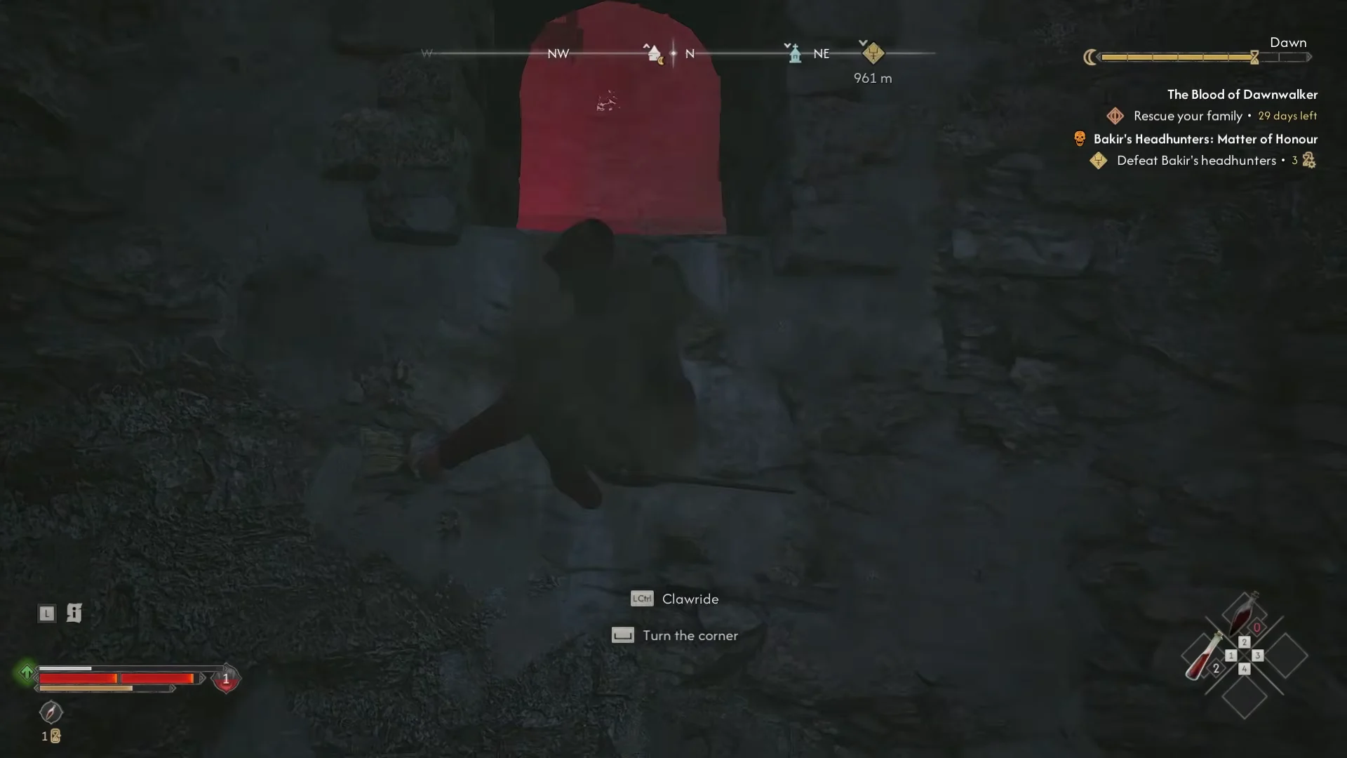 Climbing Through the Tower Ruins