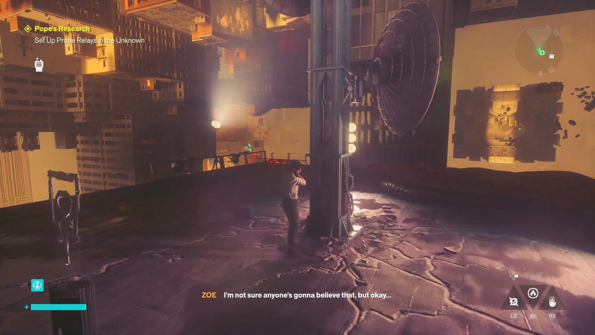 Zone map unlocked and quest completed