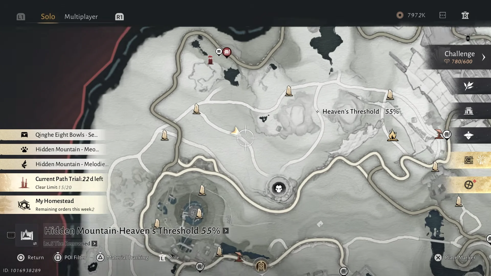 Goshawk Boss Location