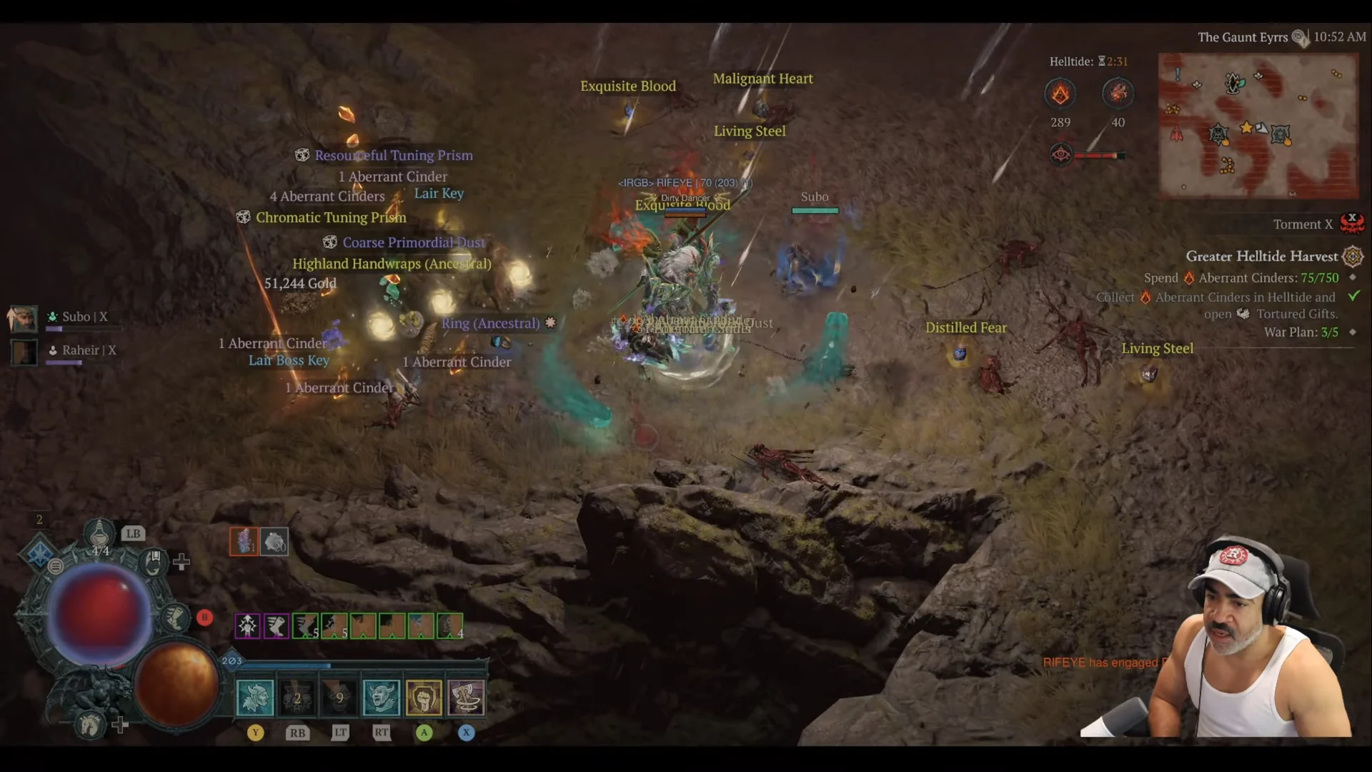 Helltide Farming Demonstration