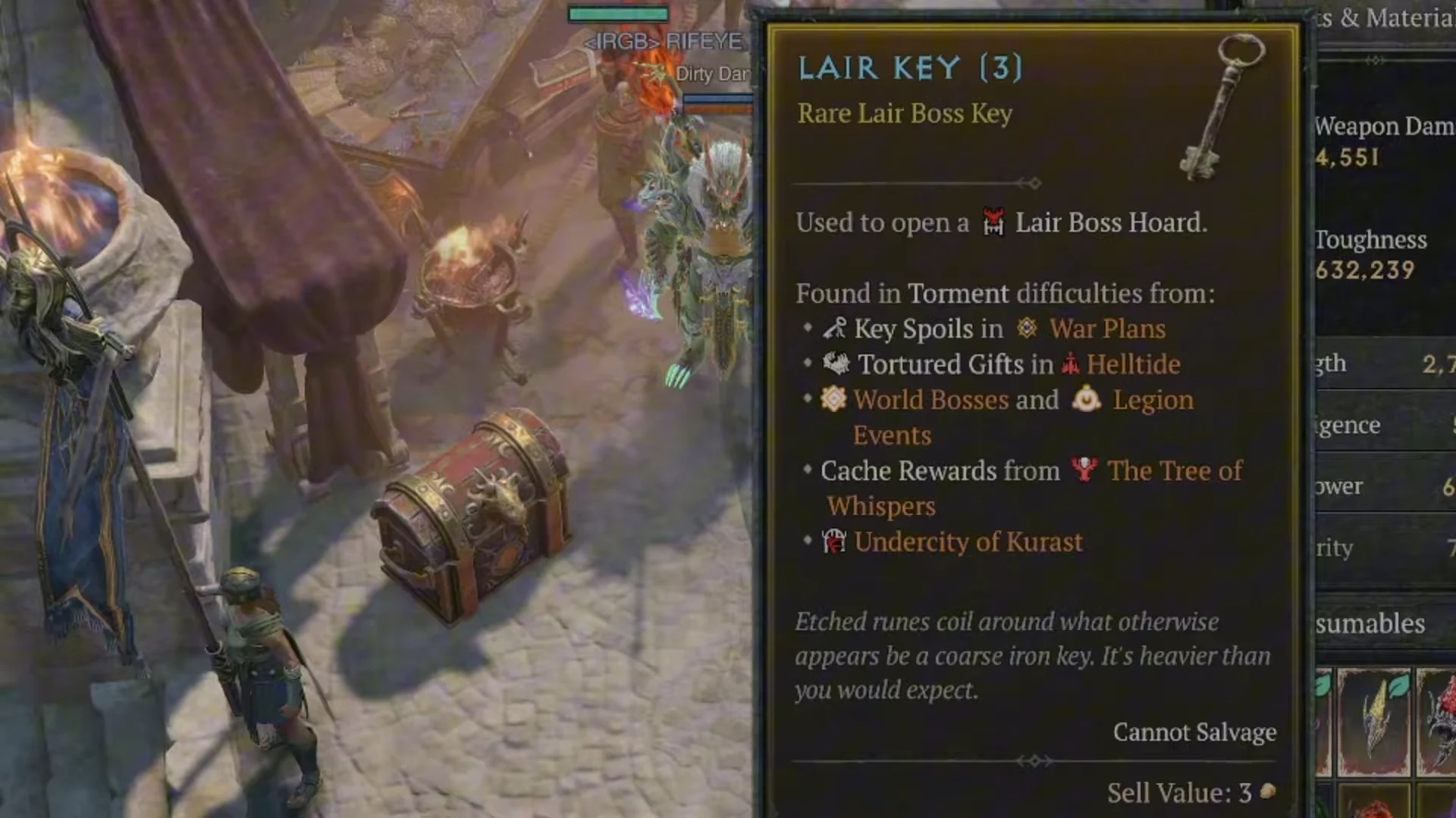 Lair Key Sources Overview