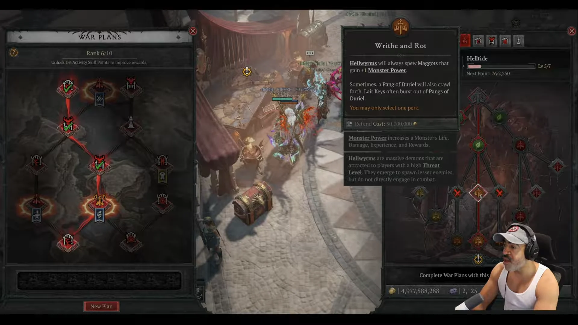 War Plans Helltide Upgrades