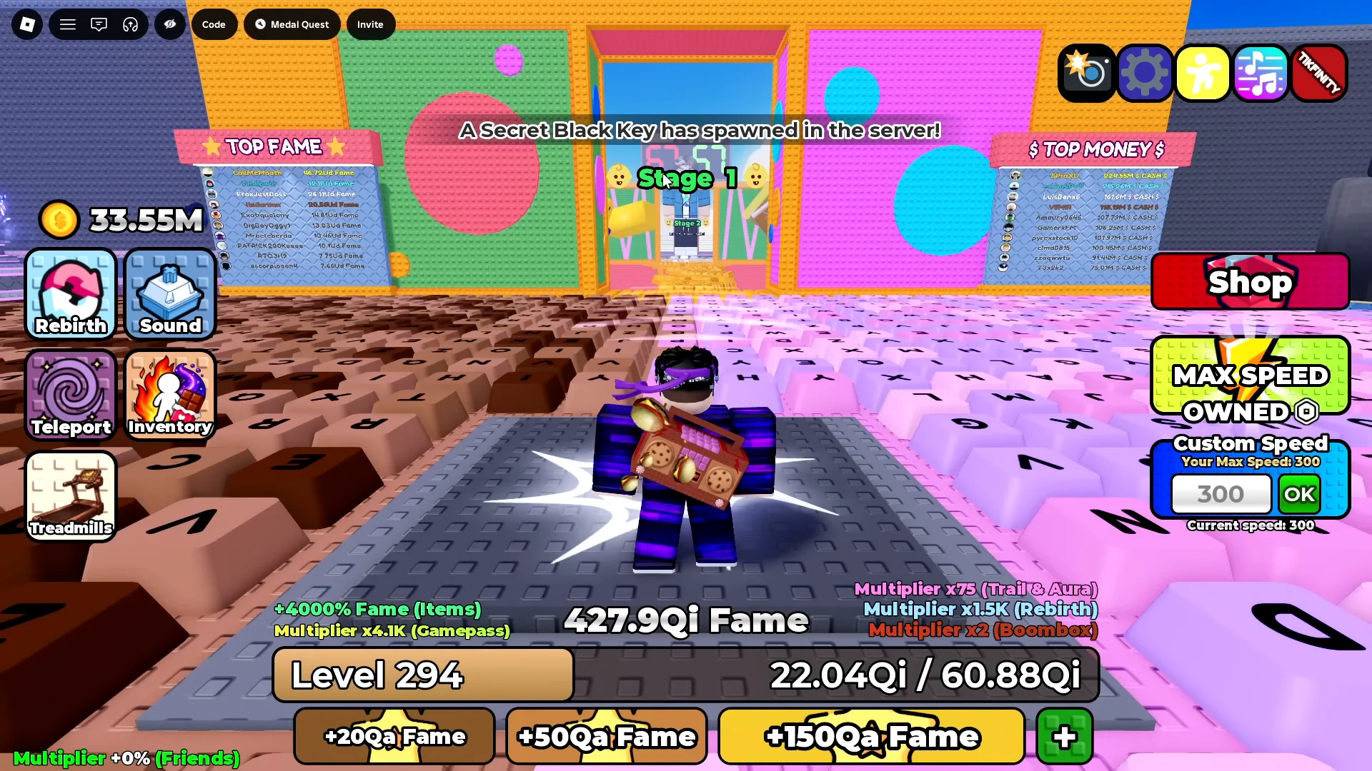 Resetting server by teleporting