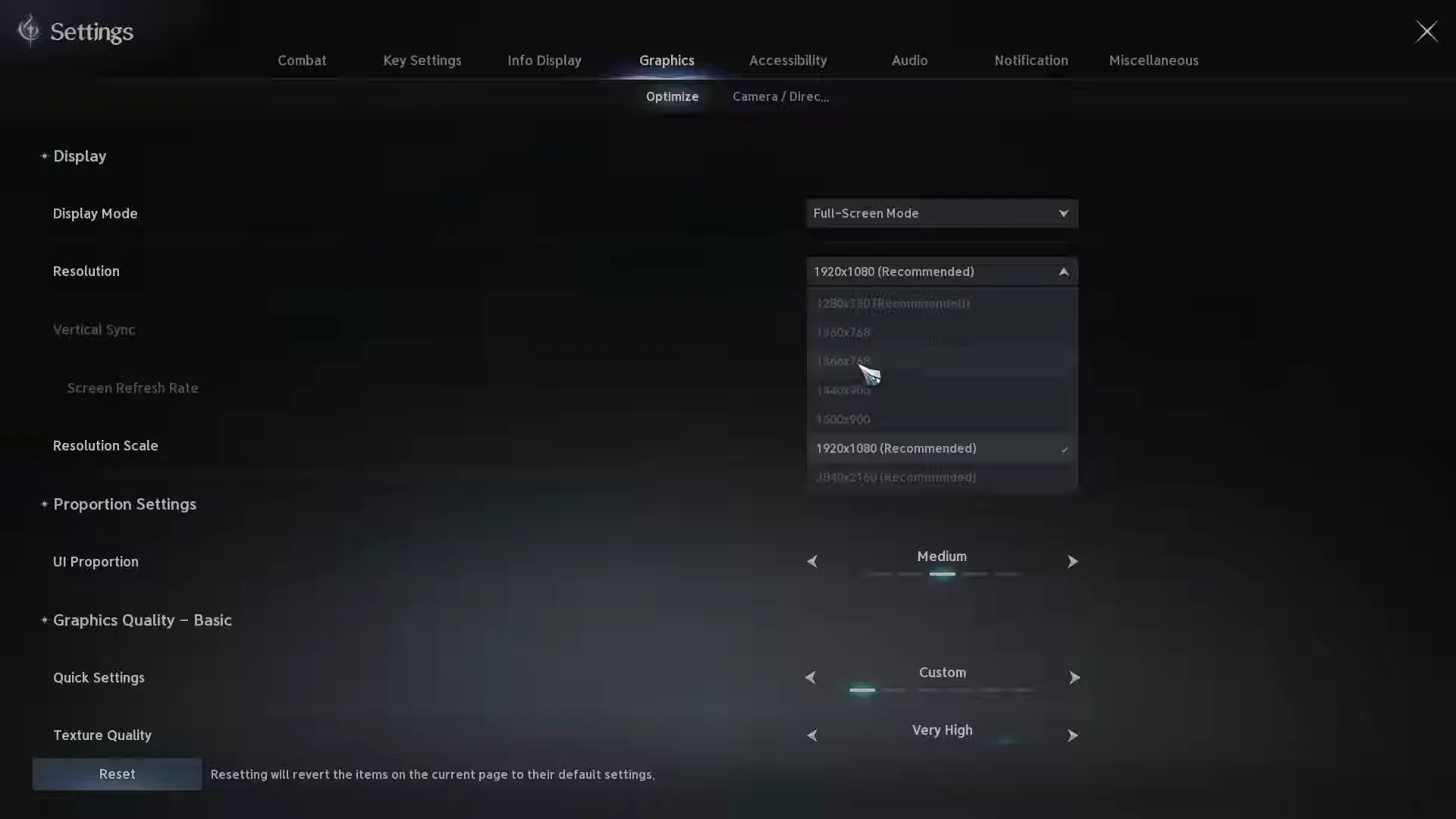 Switching to Full-Screen Mode