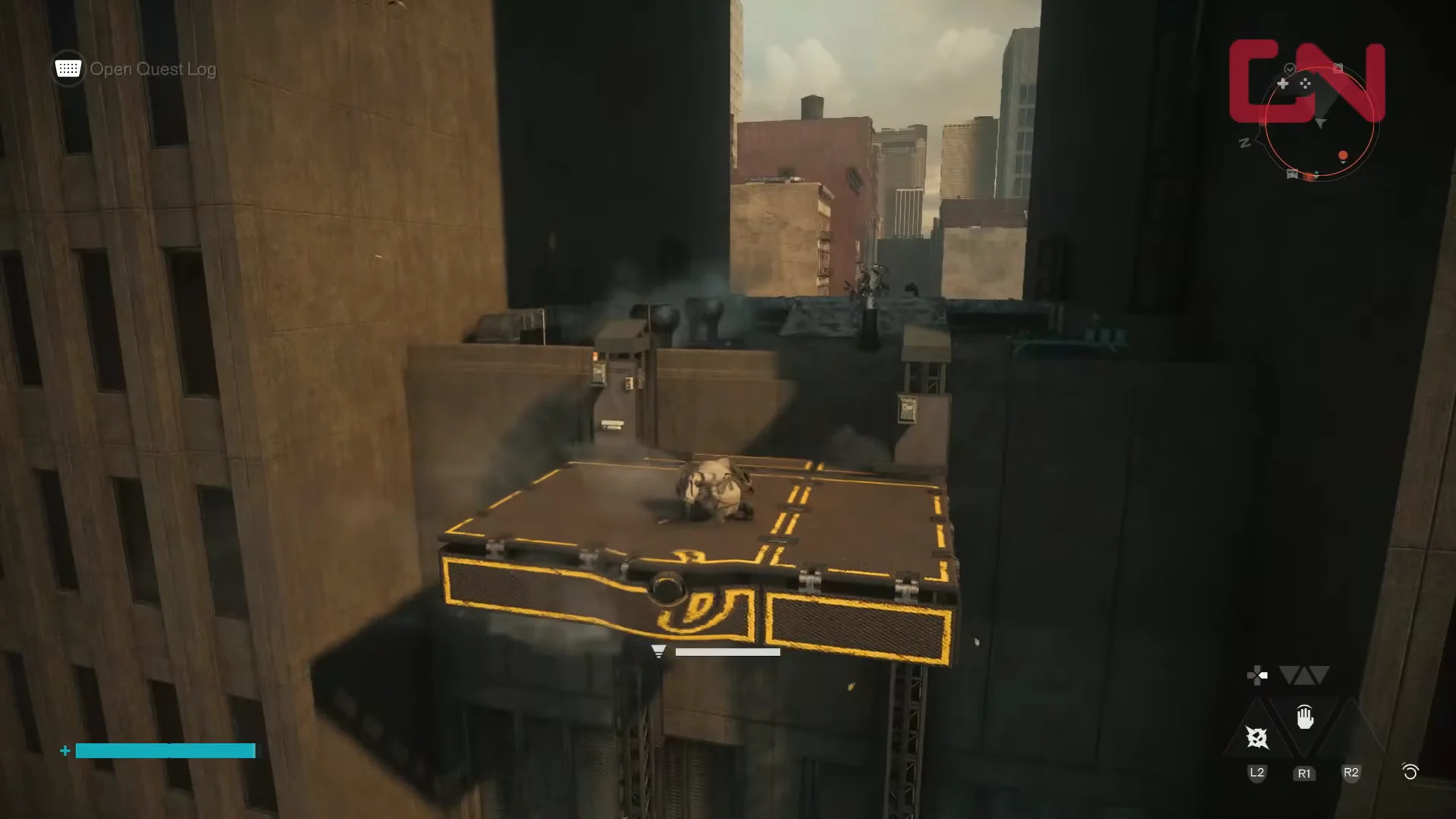 Grappling Up High Buildings