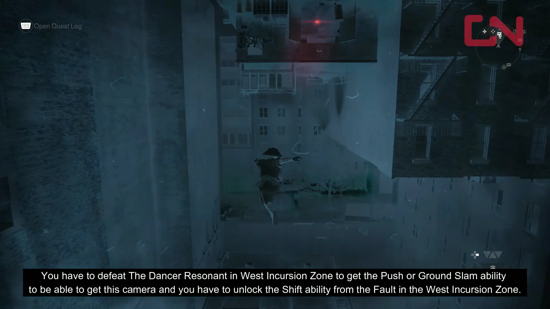 Navigating Rooftops to First Camera