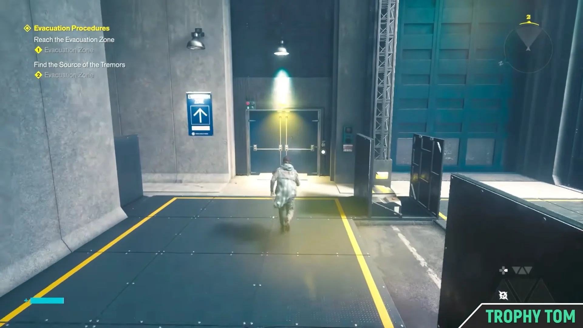 Reaching the Gate Airlock