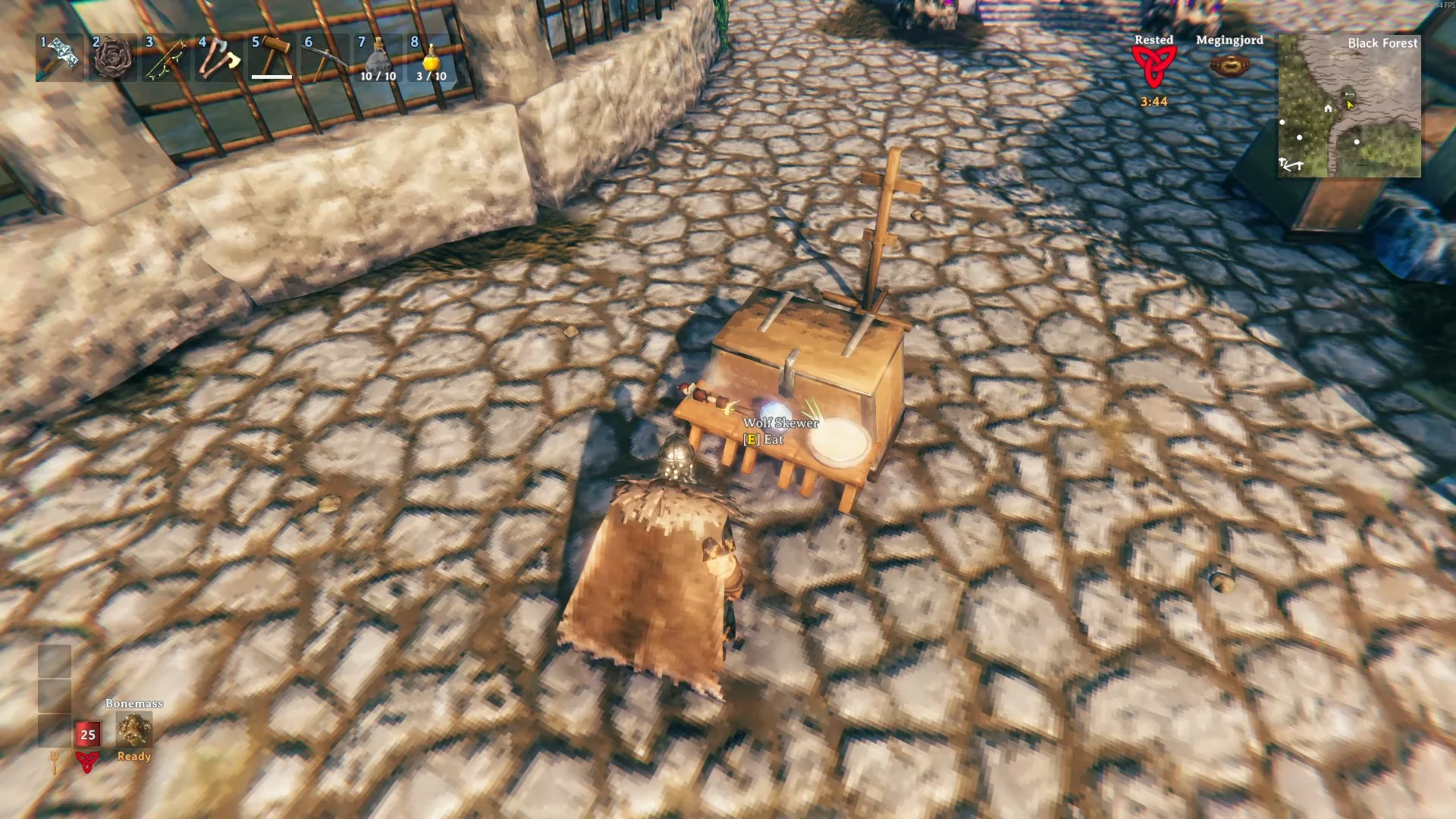 Pre-Plains Food Setup
