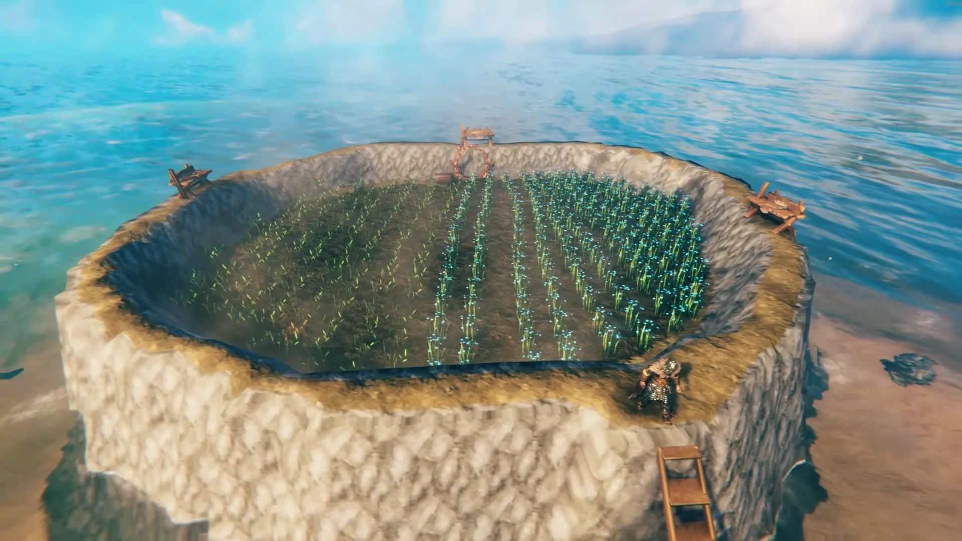 Safe Plains Starter Base & Farm