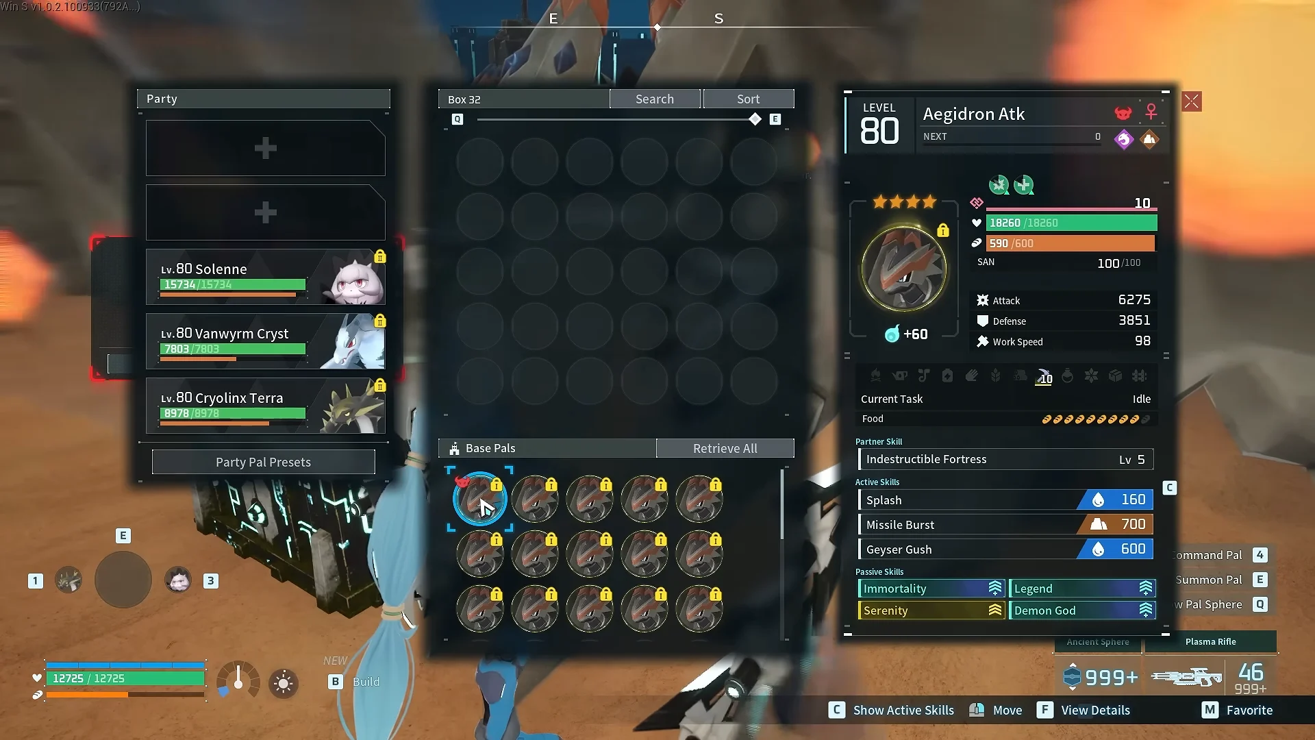 Base Pals and Party Setup
