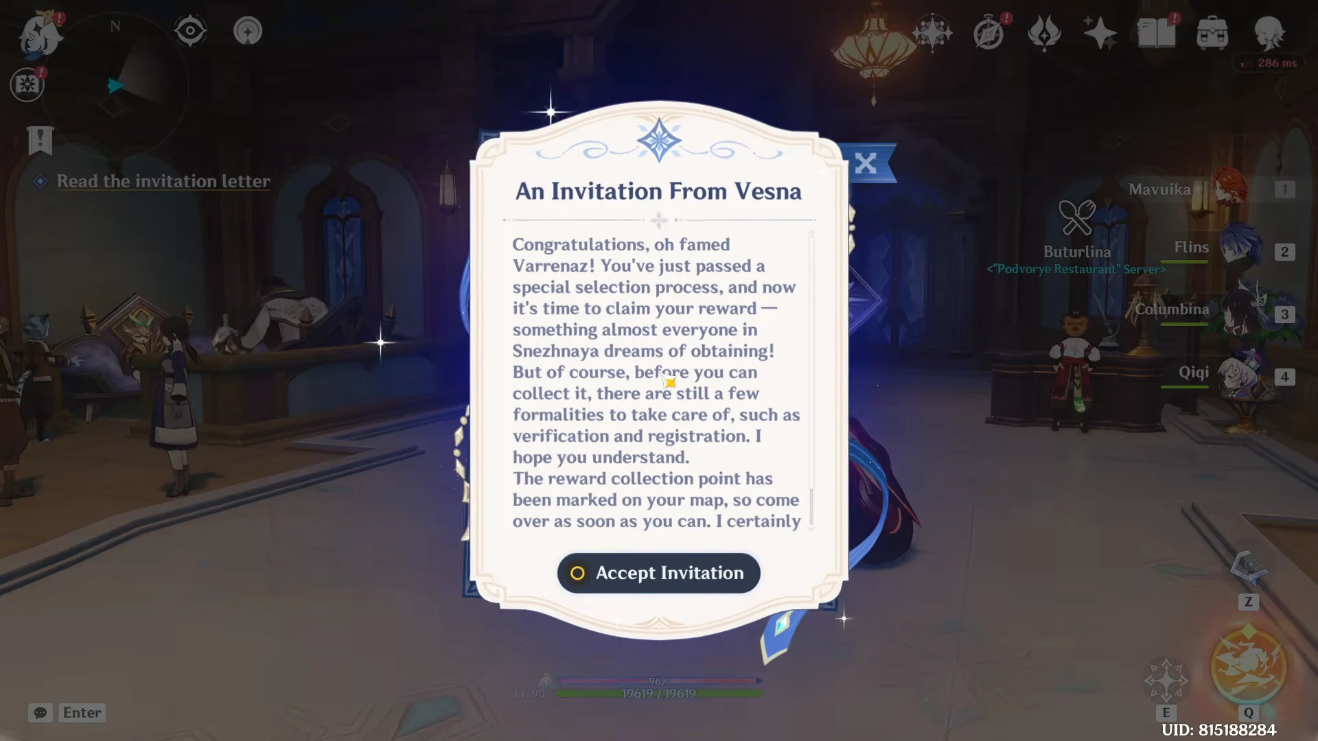 Reading Invitation