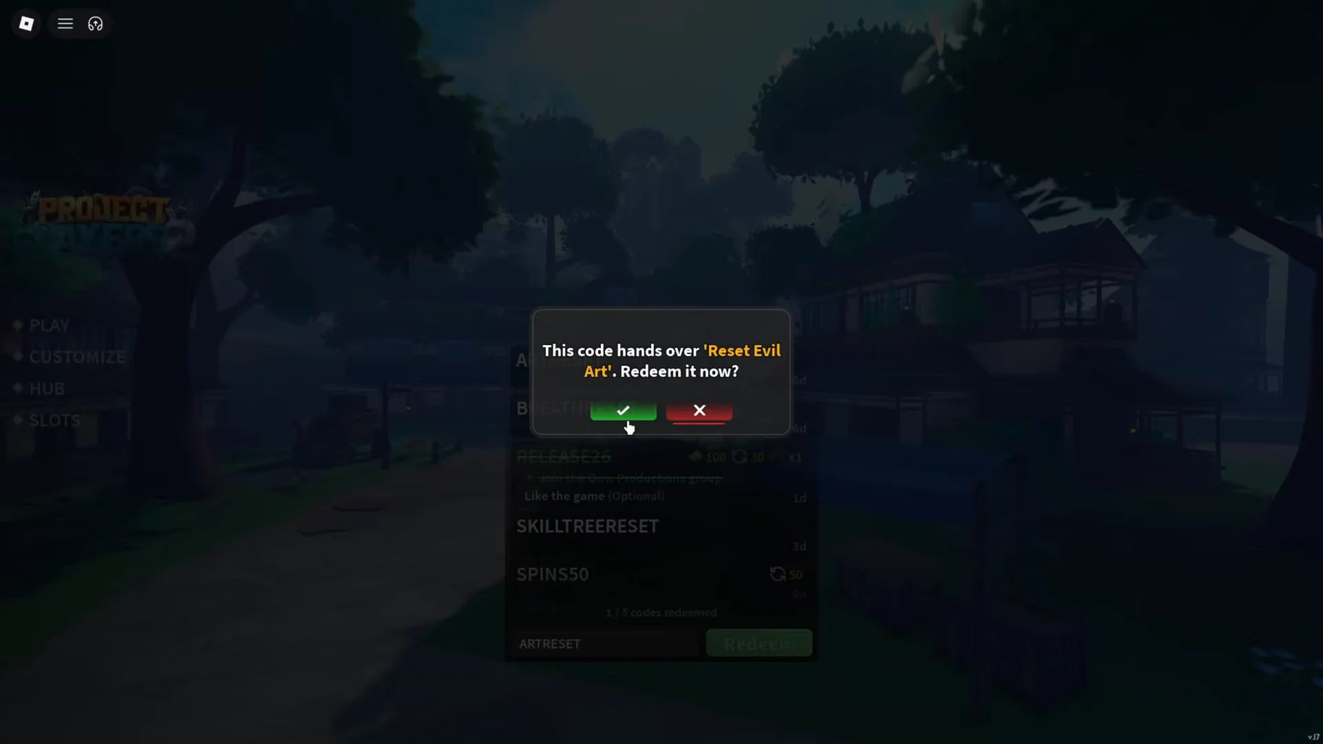 Code Redemption