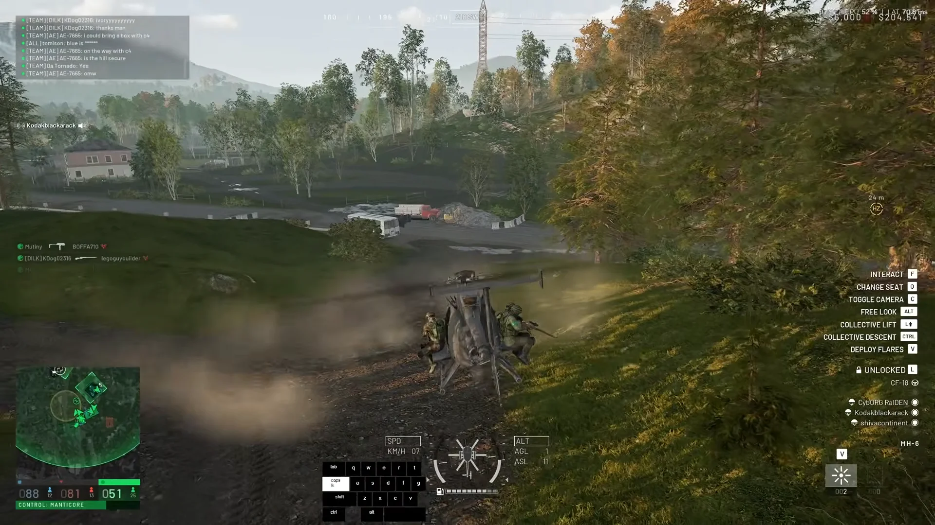 Debrief: Pre-Rotated Landing