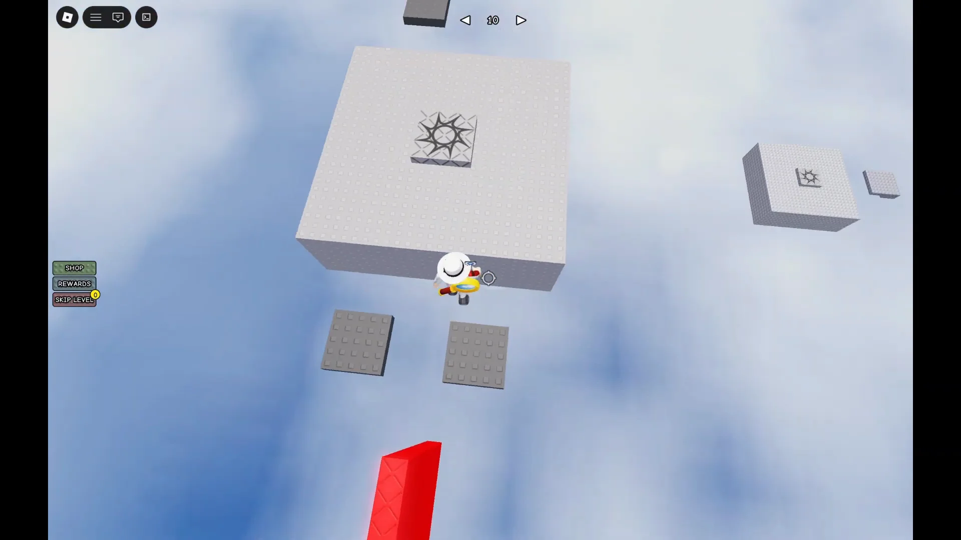 Stage 13 Floating Square Steps