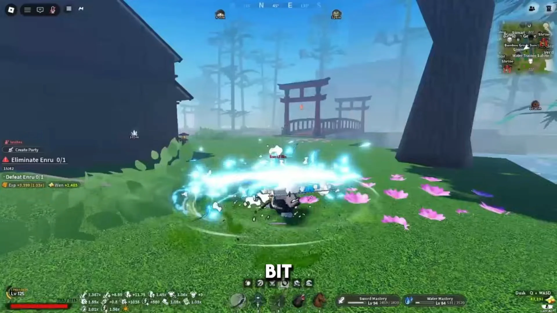 Move C (Water Wheel)
