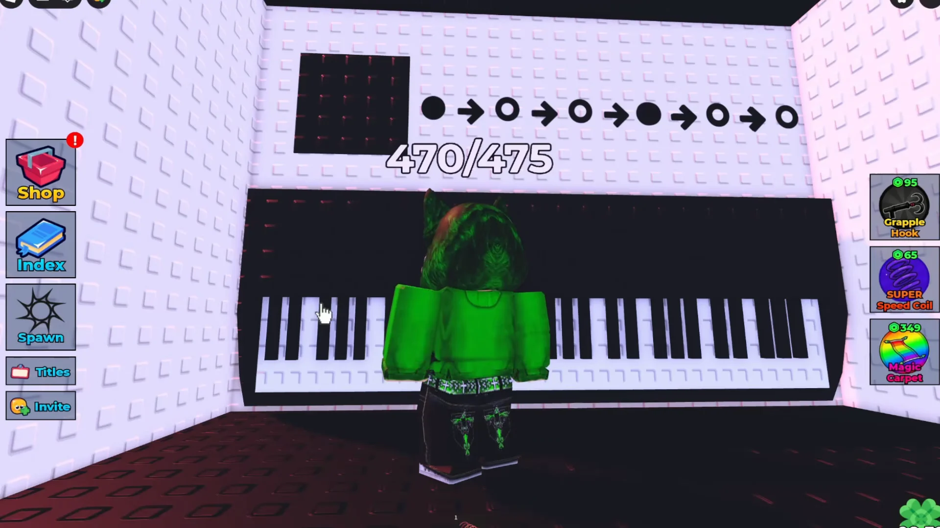 Finding Piano Room