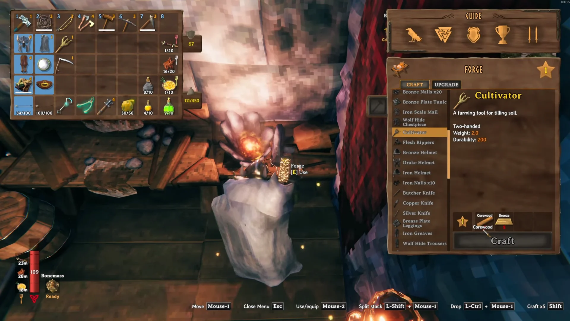 Crafting the Cultivator
