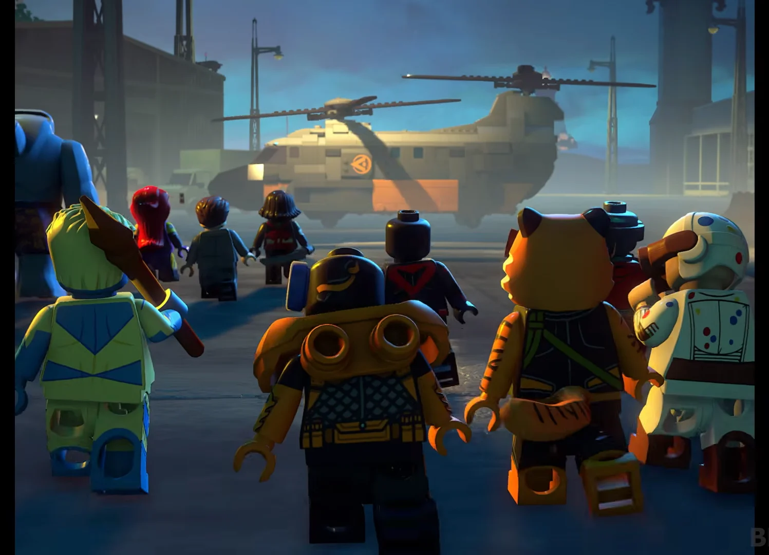 March to Helicopter