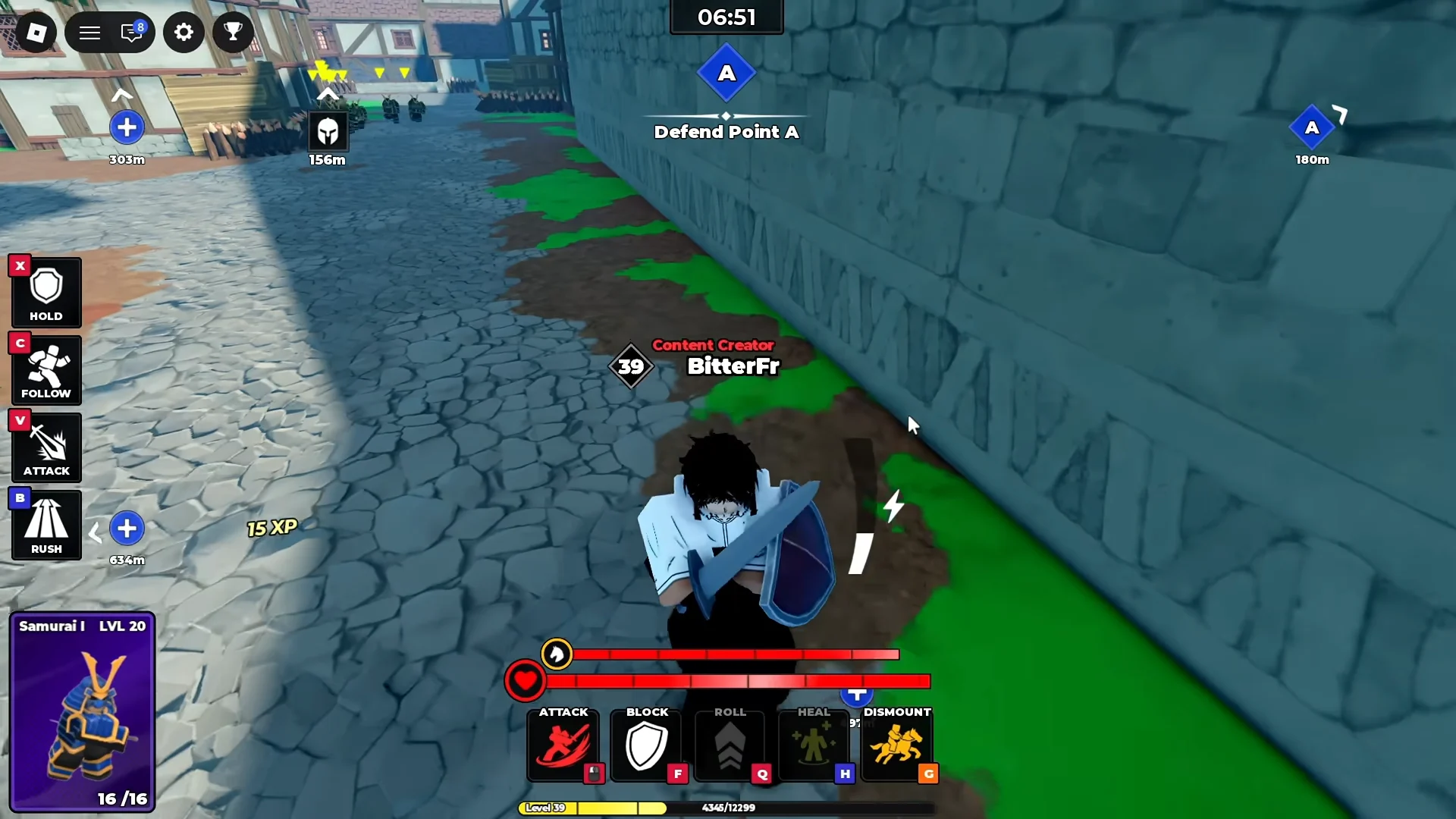 Samurai Defense Gameplay