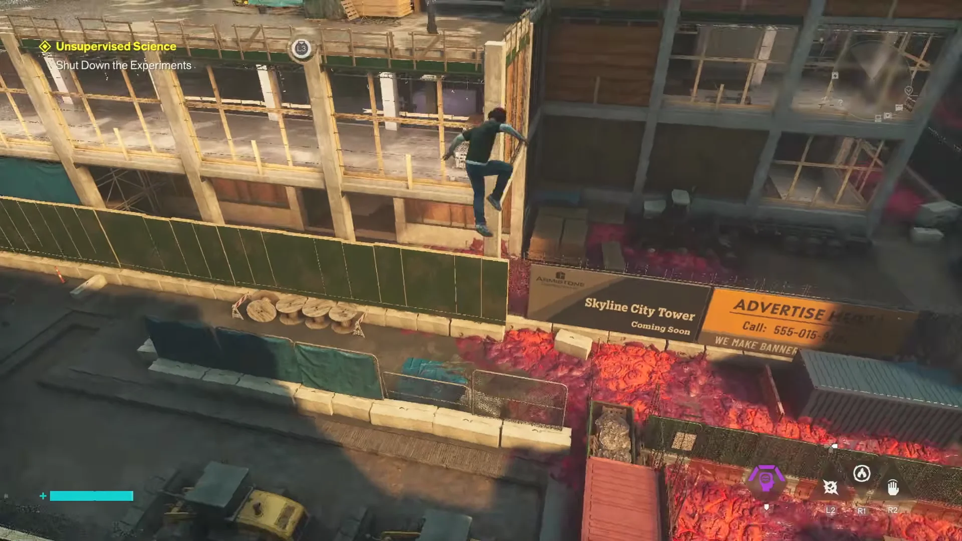 Rooftop Route to Facility