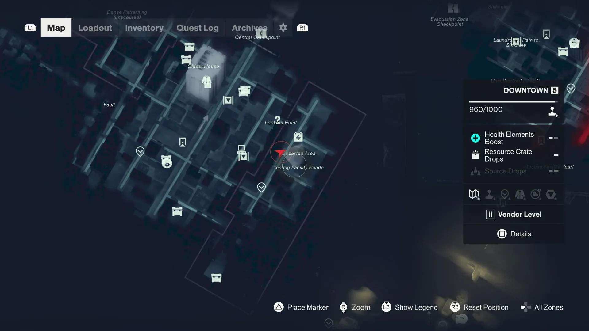 Downtown Map Location