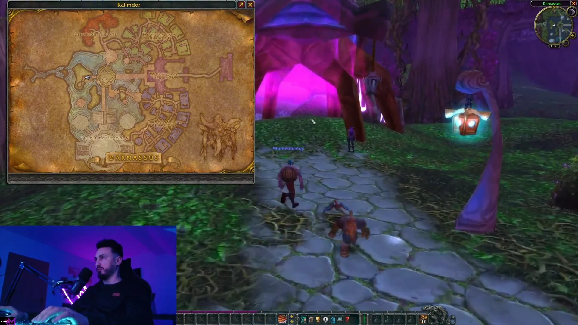 Darnassus to Rut'theran Village