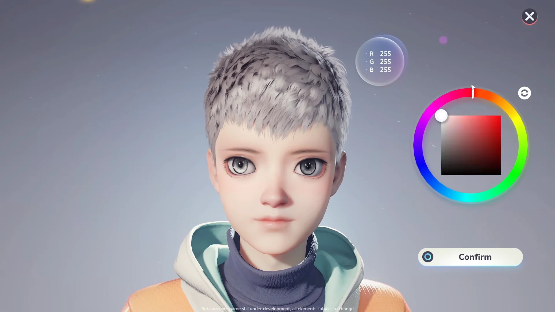 Male Makeup Settings