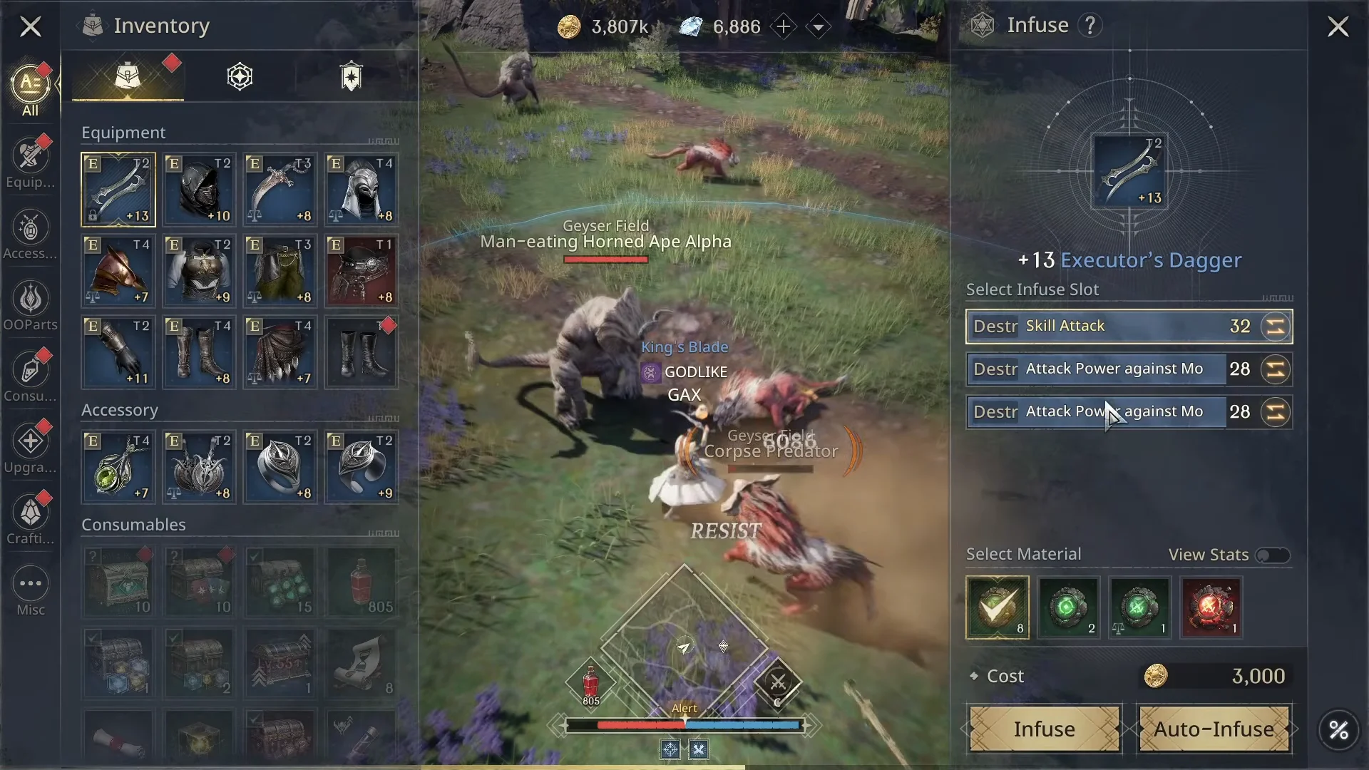 Equipment Infusion