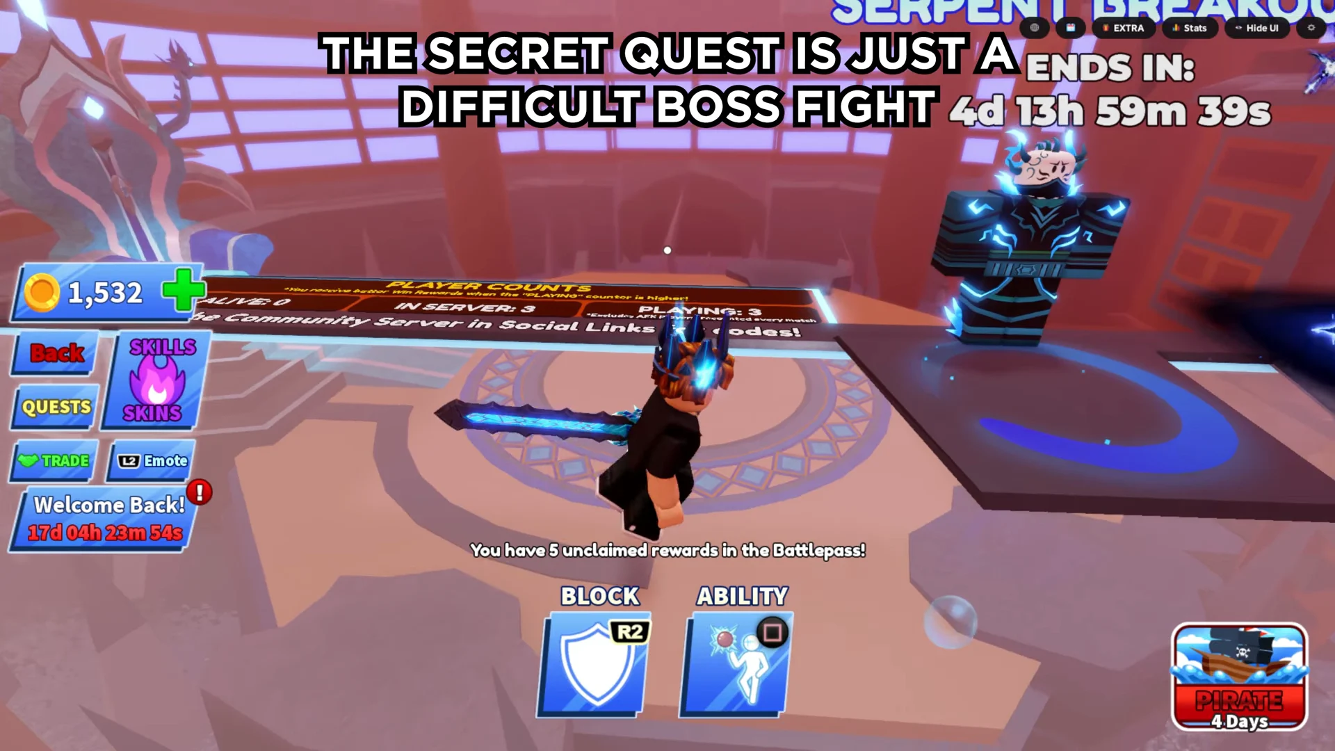 Loading Secret Quest Arena