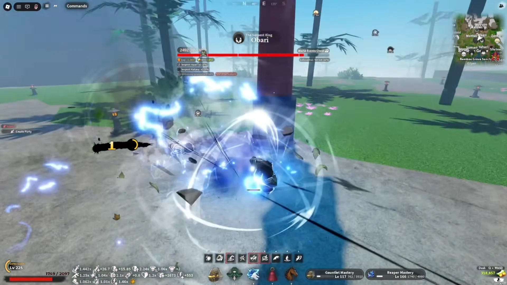 Combat Demonstration: Obanai