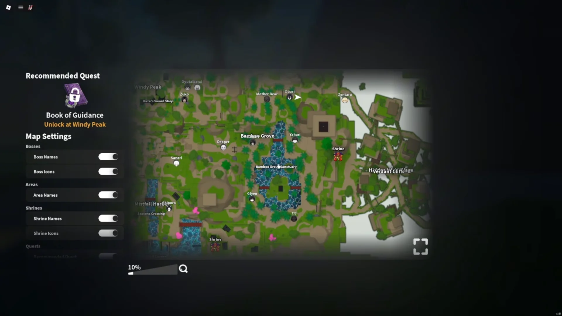 Map & Boss Rotation Route