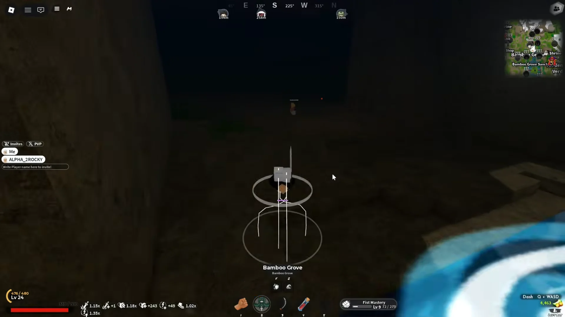 Entering the Cave