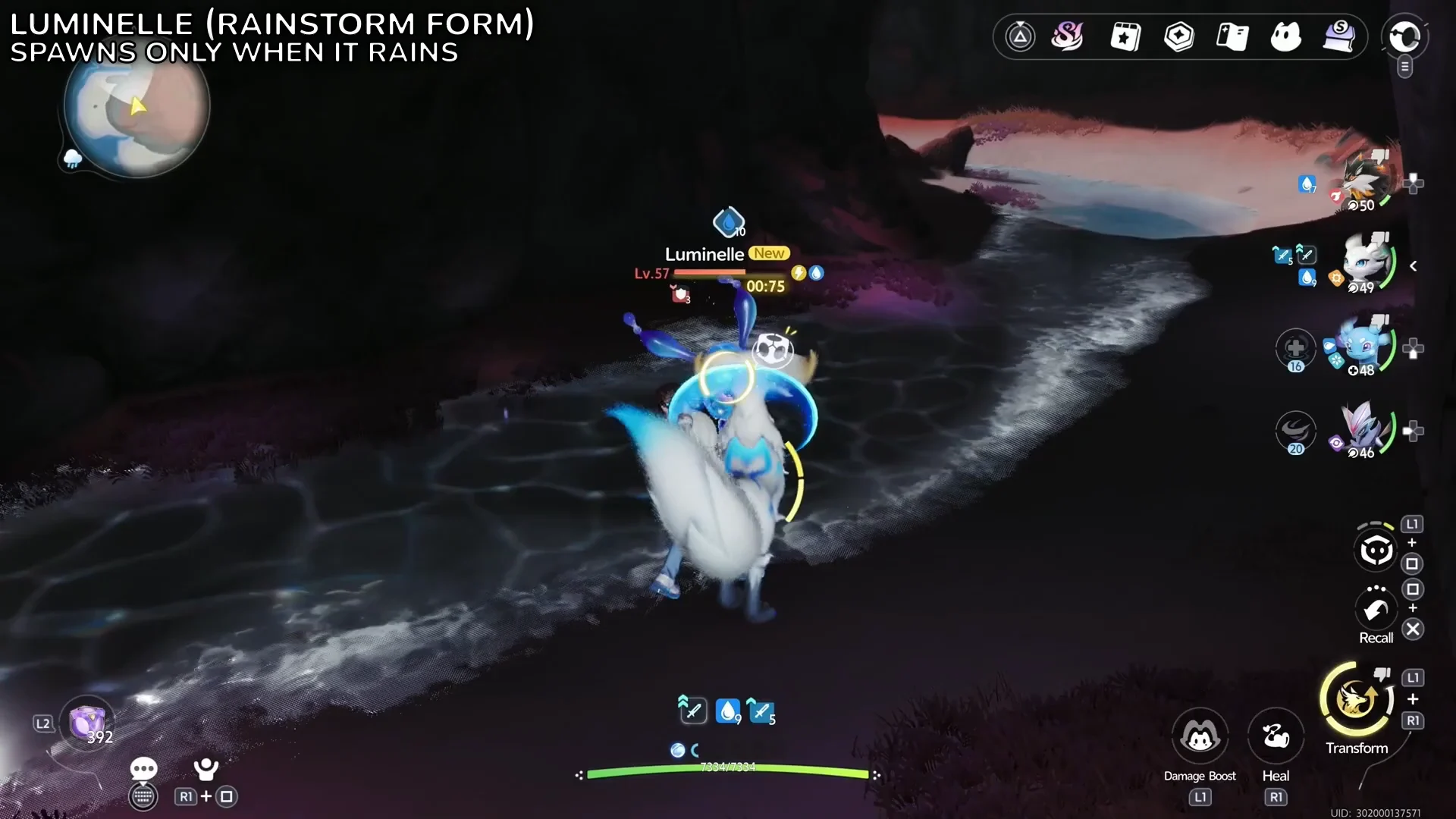 Luminelle (Rainstorm Form)