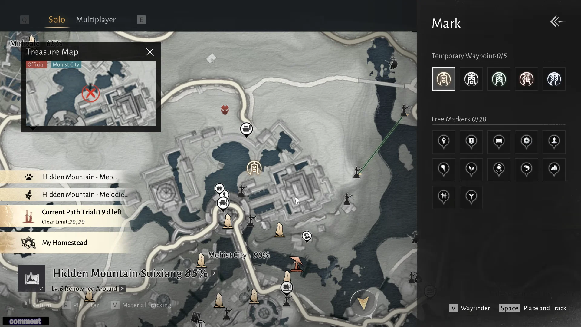 Treasure IV Map Location