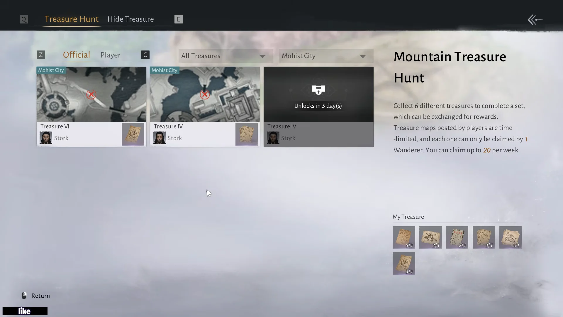 Menu Overview