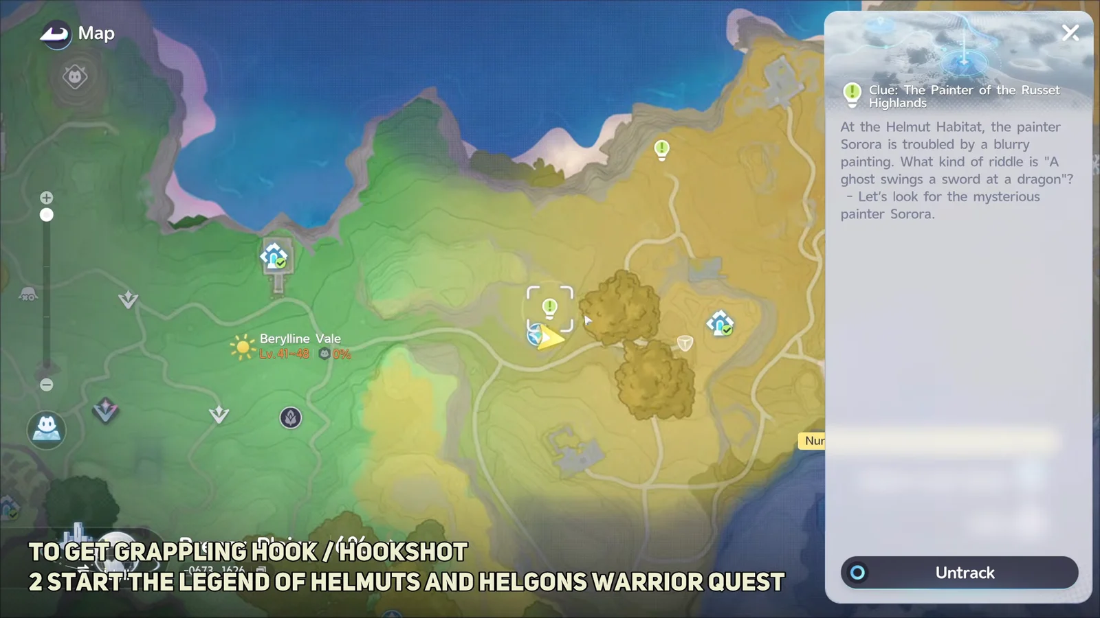 Tracking Warrior quest