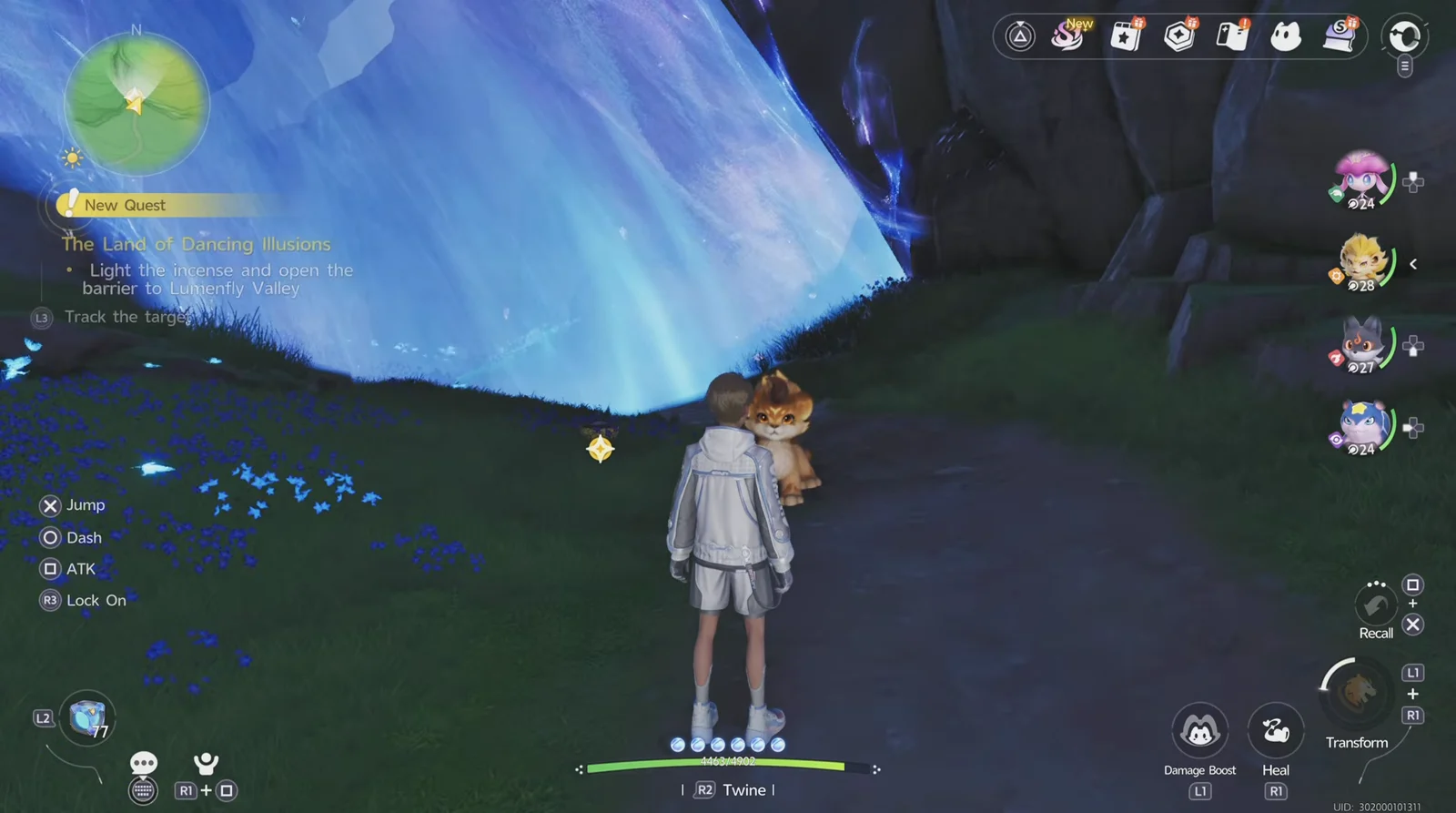 New quest started