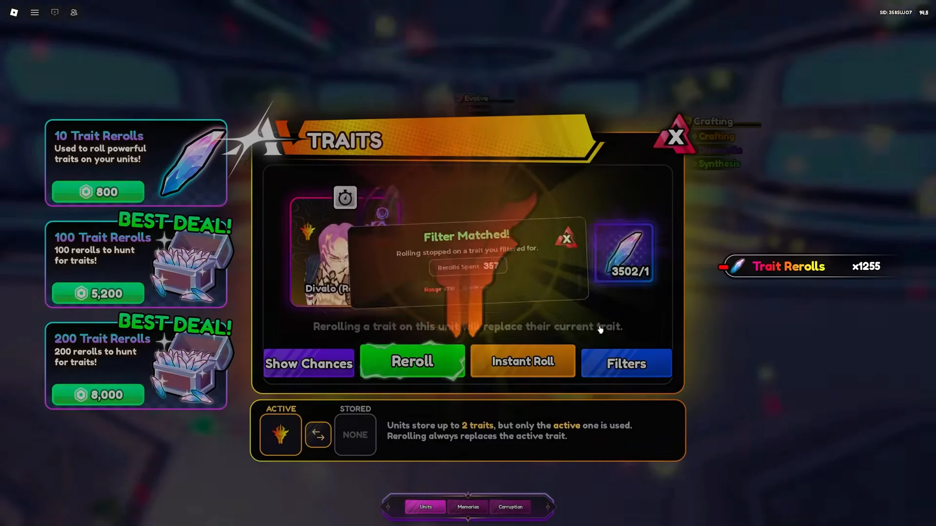 Upgrading Divalo (Requiem)